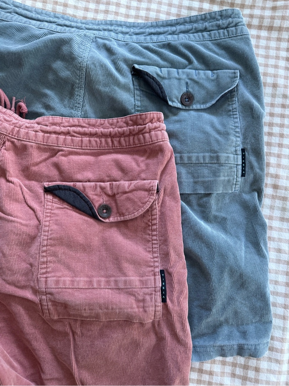 Men’s Vissla corduroy shorts bundle